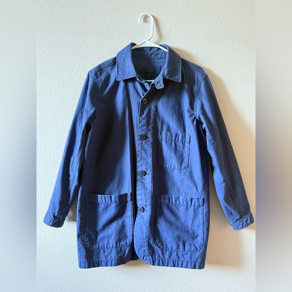 GAP‘s Indigo Shirt Jacket with pockets